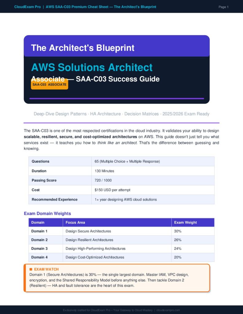 AWS SAA-C03 Passing Score (2026): What You Need to Pass
