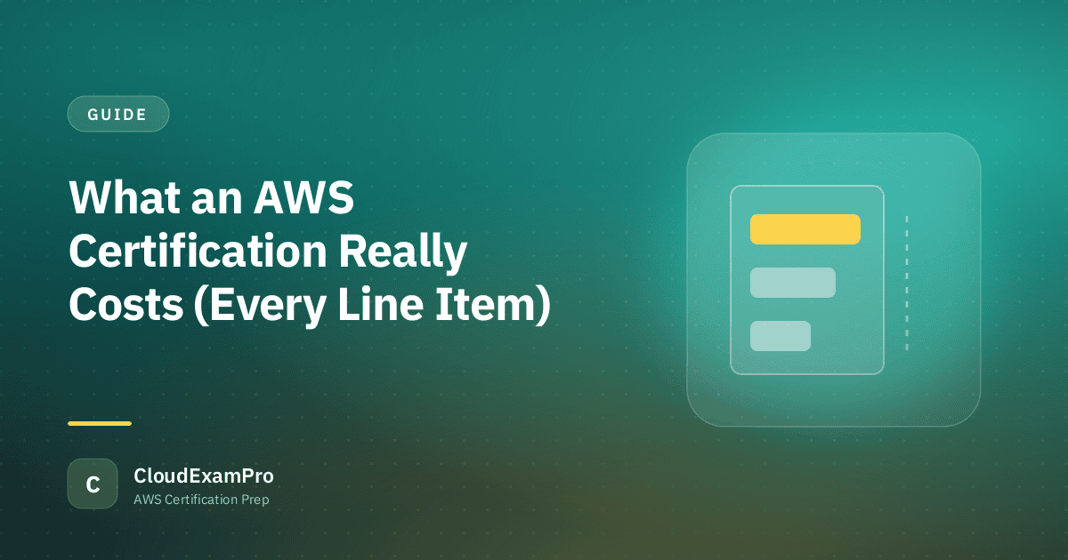 What an AWS Certification Really Costs (Every Line Item)