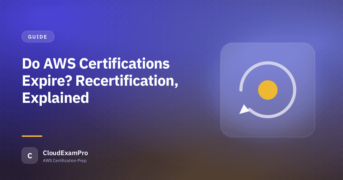 Do AWS Certifications Expire? Recertification, Explained