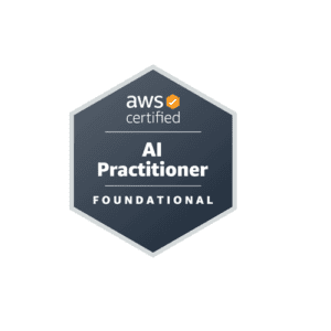AWS Certified AI Practitioner (AIF-C01) certification logo