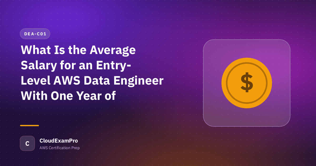 What Is the Average Salary for an Entry-Level AWS Data Engineer With One Year of Experience?
