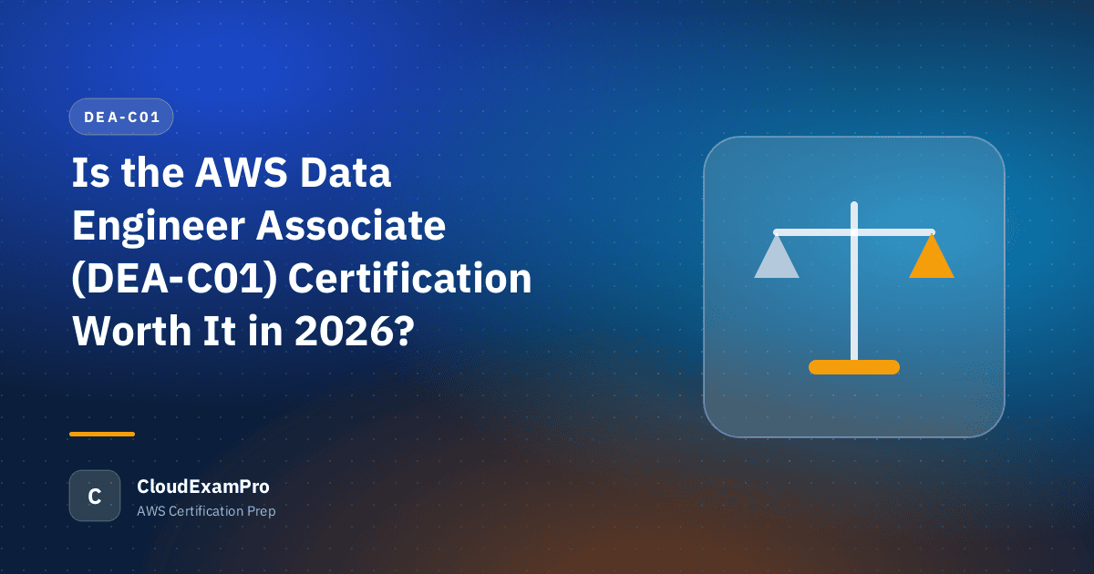 Is the AWS Data Engineer Associate (DEA-C01) Certification Worth It in 2026?