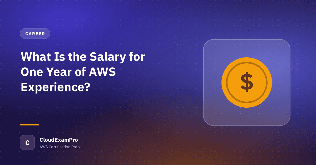 What Is the Salary for One Year of AWS Experience?